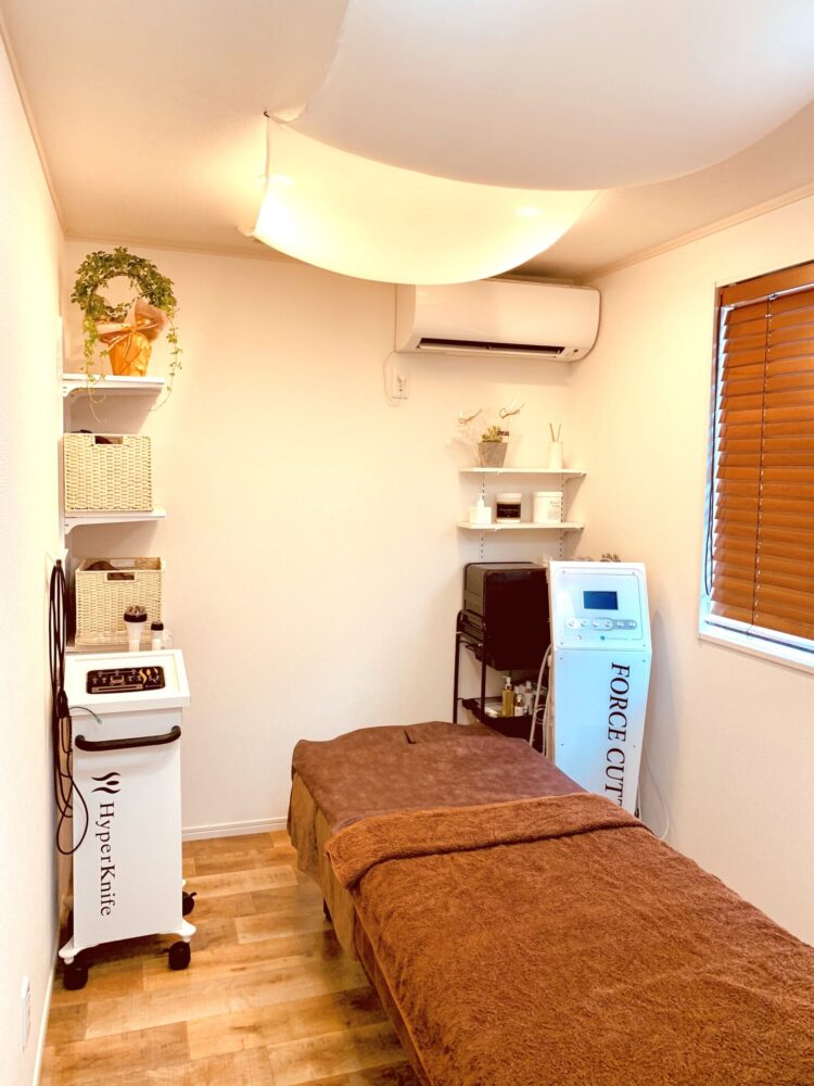 美容整体サロンCuoreの店舗について